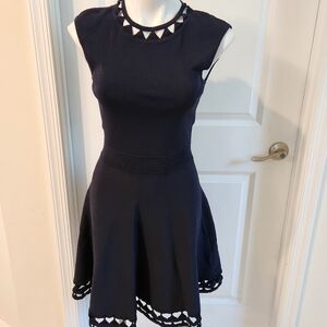 Ted Baker Size 2 Blue Dress